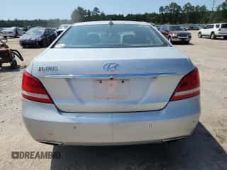 2014 Hyundai Equus Ultimate z VIN KMHGH4JH4EU081535, wystawiony jako Copart lot #71407195 z przebiegiem 115 263 mil mil oraz Czysty tytuł • Clean title. Historia ofert i sprzedaży dostępna na DreamBid. Obrazek 6.