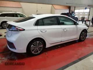 2020 Hyundai Ioniq Limited with VIN KMHCX5LD7LU225416, listed as a Copart auction lot 40221824 with 33,440 mi miles and . Bid and sale history available at DreamBid. Image 3.