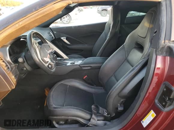 2019 Chevrolet Corvette 1LT with VIN 1G1YB2D75K5120858, listed as a Copart auction lot 76556084 with 28,932 mi miles and Salvage title. Bid and sale history available at DreamBid. Image 7.