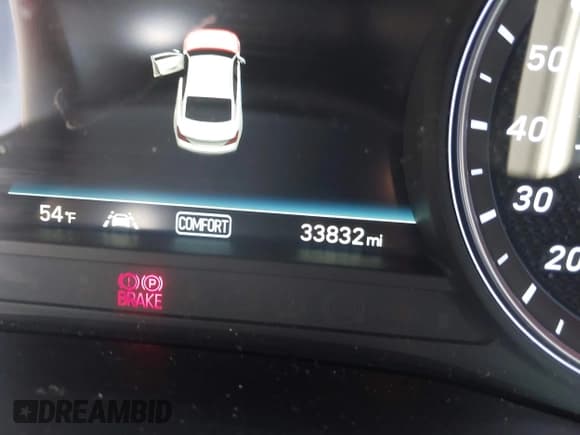 ✅ 2020 Genesis G70 3.3T • VIN: KMTG34LE1LU053230 • Lot: 43811061. Listed on IAAI with 33,832 mi. Free auction sales archive from the USA and detailed vehicle history report at DreamBid. Image 15.