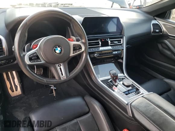 ✅ 2020 BMW M8 Competition • VIN: WBSDZ0C00LCE17460 • Lot: 82386913. Listed on Copart with Not provided. Free auction sales archive from the USA and detailed vehicle history report at DreamBid. Image 8.
