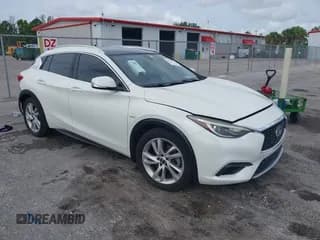 ✅ 2018 Infiniti QX30 Premium • VIN: SJKCH5CP0JA005056 • Lot: 42621579. Listed on IAAI with 61,871 mi. Free auction sales archive from the USA and detailed vehicle history report at DreamBid. Image 1.
