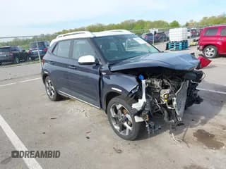 ✅ 2021 Hyundai Venue SEL • VIN: KMHRC8A37MU092272 • Lot: 42202264. Listed on IAAI with 205,413 mi. Free auction sales archive from the USA and detailed vehicle history report at DreamBid. Image 1.