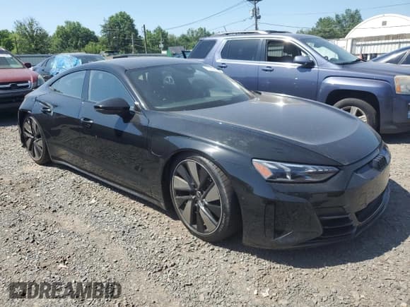 ✅ 2023 Audi e-tron GT Prestige • VIN: WAUEJBFW3P7004570 • Lot: 61385625. Listed on Copart with Not provided. Free auction sales archive from the USA and detailed vehicle history report at DreamBid. Image 4.