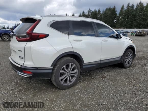 ✅ 2020 Honda CR-V Touring • VIN: 7FART6H97LE002312 • Lot: 51530585. Listed on Copart with 49,494 mi. Free auction sales archive from the USA and detailed vehicle history report at DreamBid. Image 3.