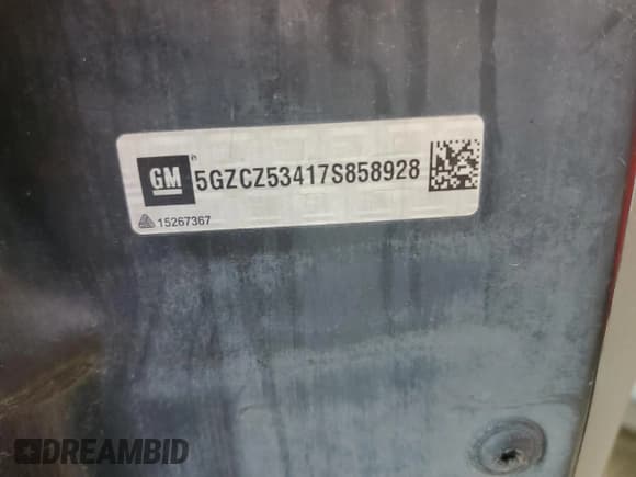✅ 2007 Saturn VUE V6 • VIN: 5GZCZ53417S858928 • Lot: 54356955. Wystawiony na Copart z przebiegiem 186 788 mil. Bezpłatny archiwum sprzedaży aukcyjnych z USA i szczegółowy raport historii pojazdu na DreamBid. Zdjęcie 13.
