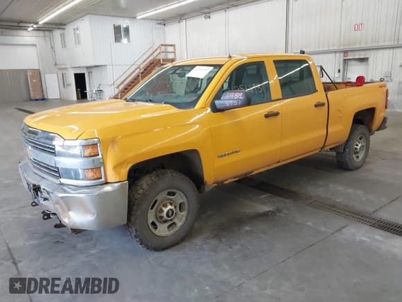 ✅ 2018 Chevrolet Silverado 2500HD Work Truck • VIN: 1GC1KUEG0JF173852 • Lot: 42516951. Listed on IAAI with 56,095 mi. Free auction sales archive from the USA and detailed vehicle history report at DreamBid. Image 2.