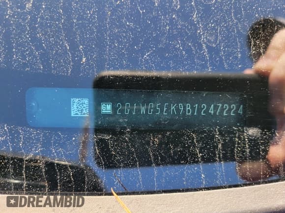 ✅ 2011 Chevrolet Impala LT Fleet • VIN: 2G1WG5EK9B1247224 • Лот: 42727531. Опубликован ранее на IAAI с пробегом 290 325 миль. Бесплатный доступ к архиву аукционных продаж из США и подробный отчёт об истории автомобиля на DreamBid. Изображение 9.