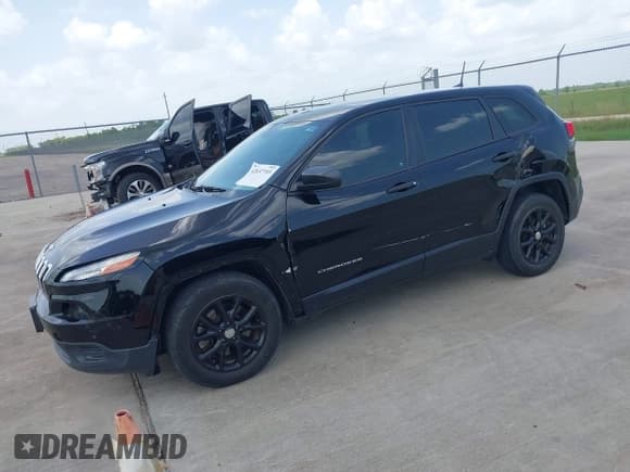 ✅ 2017 Jeep Cherokee Sport • VIN: 1C4PJLAB2HD221438 • Lot: 42632903. Listed on IAAI with 125,572 mi. Free auction sales archive from the USA and detailed vehicle history report at DreamBid. Image 21.