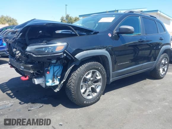 ✅ 2019 Jeep Cherokee Trailhawk • VIN: 1C4PJMBXXKD433284 • Lot: 42020051. Listed on IAAI with 57,089 mi. Free auction sales archive from the USA and detailed vehicle history report at DreamBid. Image 18.