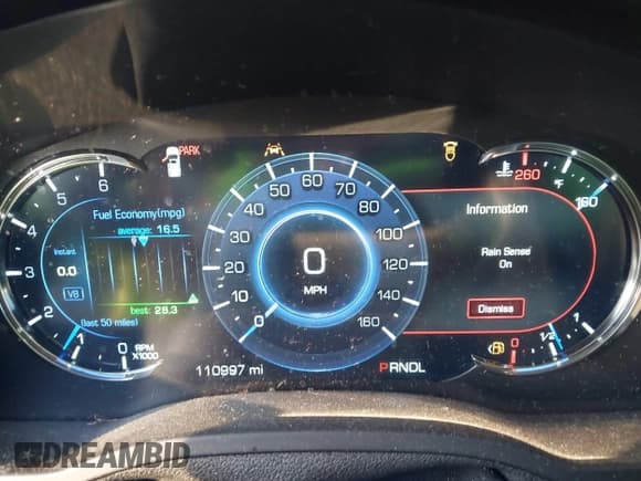 ✅ 2017 Cadillac Escalade Premium Luxury • VIN: 1GYS3CKJ6HR165141 • Lot: 43691568. Listed on IAAI with 110,997 mi. Free auction sales archive from the USA and detailed vehicle history report at DreamBid. Image 7.