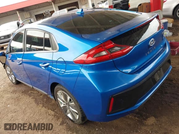 ✅ 2017 Hyundai Ioniq Limited • VIN: KMHC85LC7HU029620 • Lot: 41819195. Listed on IAAI with 61,271 mi. Free auction sales archive from the USA and detailed vehicle history report at DreamBid. Image 3.