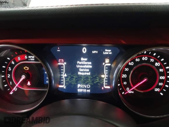 ✅ 2021 Jeep Wrangler Unlimited Rubicon • VIN: 1C4JJXFMXMW528040 • Lot: 43390851. Listed on IAAI with 95,918 mi. Free auction sales archive from the USA and detailed vehicle history report at DreamBid. Image 7.