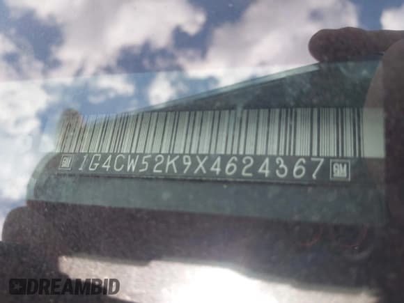 ✅ 1999 Buick Park Avenue • VIN: 1G4CW52K9X4624367 • Лот: 43484031. Опубликован ранее на IAAI с пробегом 193 372 миль. Бесплатный доступ к архиву аукционных продаж из США и подробный отчёт об истории автомобиля на DreamBid. Изображение 9.