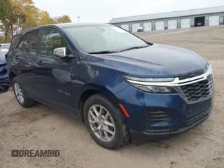 ✅ 2022 Chevrolet Equinox LS • VIN: 3GNAXSEV4NS245326 • Lot: 43565428. Listed on IAAI with 128,047 mi. Free auction sales archive from the USA and detailed vehicle history report at DreamBid. Image 1.