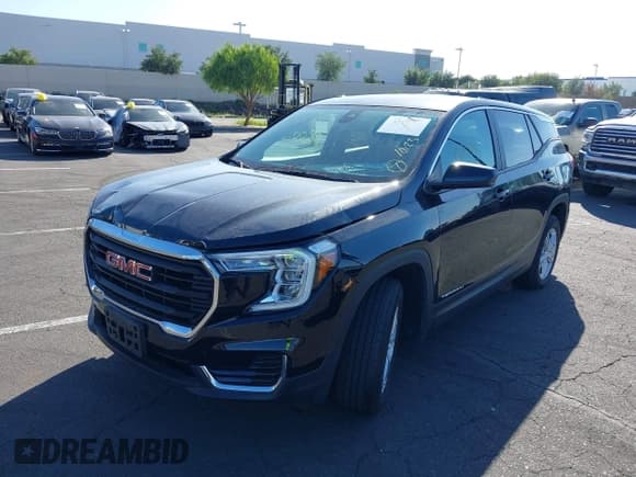 ✅ 2024 GMC Terrain SLE • VIN: 3GKALMEGXRL109806 • Лот: 43520250. Опубликован ранее на IAAI с пробегом 21 543 миль. Бесплатный доступ к архиву аукционных продаж из США и подробный отчёт об истории автомобиля на DreamBid. Изображение 2.