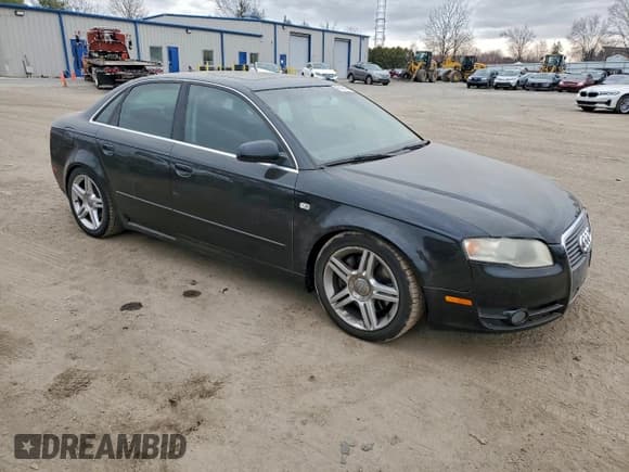 ✅ 2007 Audi A4 2.0T • VIN: WAUAF78E57A033833 • Lot: 95174425. Listed on Copart with 179,358 mi. Free auction sales archive from the USA and detailed vehicle history report at DreamBid. Image 4.
