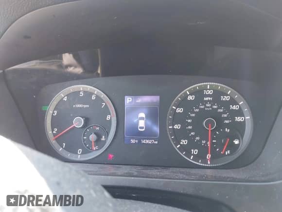 2017 Hyundai Sonata Sport with VIN 5NPE34AB6HH538964, listed as a IAAI auction lot 41577811 with 143,627 mi miles and . Bid and sale history available at DreamBid. Image 7.