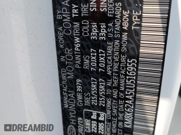 ✅ 2020 Hyundai Kona SEL Plus • VIN: KM8K62AA5LU516955 • Лот: 60040863. Опубликован ранее на Copart с пробегом 25 618 миль. Бесплатный доступ к архиву аукционных продаж из США и подробный отчёт об истории автомобиля на DreamBid. Изображение 14.