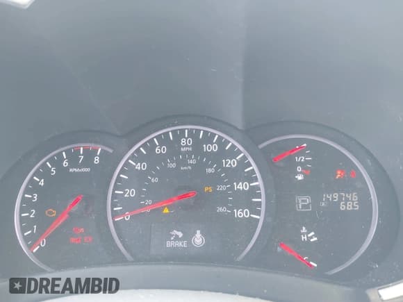 ✅ 2013 Nissan Quest SL • VIN: JN8AE2KP4D9060137 • Lot: 39881900. Listed on IAAI with 149,746 mi. Free auction sales archive from the USA and detailed vehicle history report at DreamBid. Image 7.