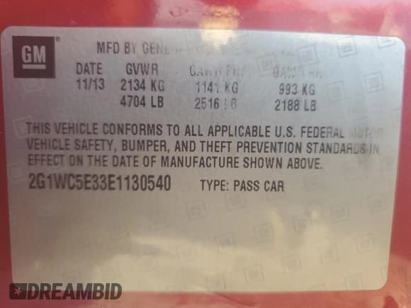 ✅ 2014 Chevrolet Impala LTZ • VIN: 2G1WC5E33E1130540 • Лот: 91740655. Опубликован ранее на Copart с пробегом 222 560 миль. Бесплатный доступ к архиву аукционных продаж из США и подробный отчёт об истории автомобиля на DreamBid. Изображение 12.