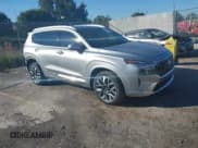 ✅ 2022 Hyundai Santa Fe Calligraphy • VIN: 5NMS54AL9NH430045 • Lot: 43582490. Listed on IAAI with 23,745 mi. Free auction sales archive from the USA and detailed vehicle history report at DreamBid. Image 1.