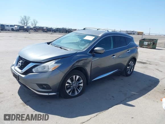 ✅ 2016 Nissan Murano SV • VIN: 5N1AZ2MG6GN106202 • Лот: 41914399. Опубликован ранее на IAAI с пробегом 95 212 миль. Бесплатный доступ к архиву аукционных продаж из США и подробный отчёт об истории автомобиля на DreamBid. Изображение 2.