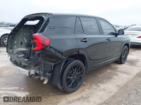 ✅ 2024 GMC Terrain SLE • VIN: 3GKALMEG7RL391449 • Lot: 43510081. Listed on IAAI with 37,150 mi. Free auction sales archive from the USA and detailed vehicle history report at DreamBid. Image 4.