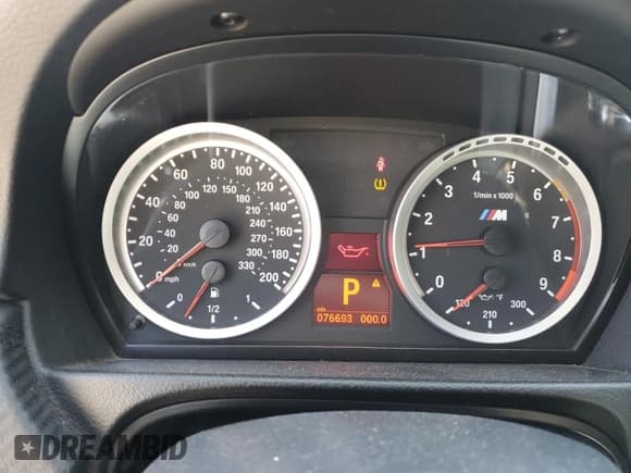 ✅ 2009 BMW M3 • VIN: WBSWD93529P361253 • Lot: 59385875. Listed on Copart with 76,693 mi. Free auction sales archive from the USA and detailed vehicle history report at DreamBid. Image 9.