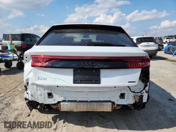 ✅ 2023 Audi Q8 Premium Plus • VIN: WA1BVBF14PD018892 • Lot: 70305565. Listed on Copart with 21,106 mi. Free auction sales archive from the USA and detailed vehicle history report at DreamBid. Image 6.