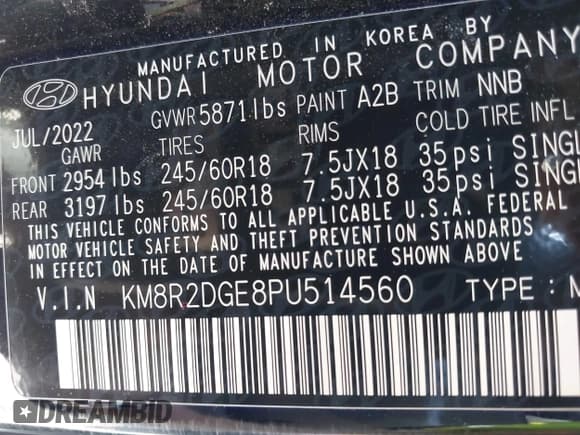 ✅ 2023 Hyundai Palisade SEL • VIN: KM8R2DGE8PU514560 • Лот: 39945615. Опубликован ранее на IAAI с пробегом 29 476 миль. Бесплатный доступ к архиву аукционных продаж из США и подробный отчёт об истории автомобиля на DreamBid. Изображение 9.