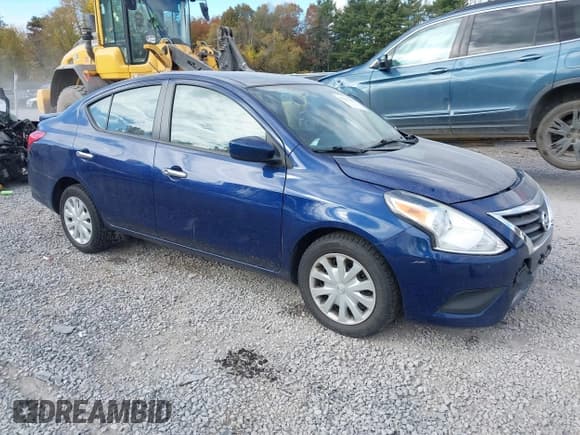 ✅ 2018 Nissan Versa S Plus • VIN: 3N1CN7AP3JL859688 • Lot: 43558485. Listed on IAAI with 61,693 mi. Free auction sales archive from the USA and detailed vehicle history report at DreamBid. Image 1.