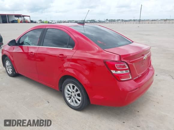 2017 Chevrolet Sonic LT with VIN 1G1JD5SB0H4110418, listed as a IAAI auction lot 42772365 with 126,651 mi miles and . Bid and sale history available at DreamBid. Image 3.