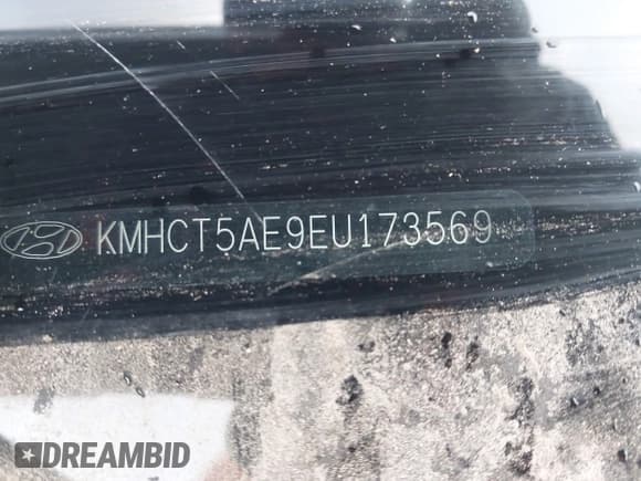 ✅ 2014 Hyundai Accent GS • VIN: KMHCT5AE9EU173569 • Lot: 43736252. Listed on IAAI with 167,396 mi. Free auction sales archive from the USA and detailed vehicle history report at DreamBid. Image 9.