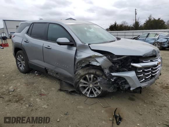 2025 Chevrolet Equinox FWD LT с VIN 3GNAXHEG6SL115199, выставлен на аукционе Copart как лот 47900865 с пробегом 4 733 миль миль и Списание • Salvage title. История ставок и продаж доступна на DreamBid. Изображение 4.