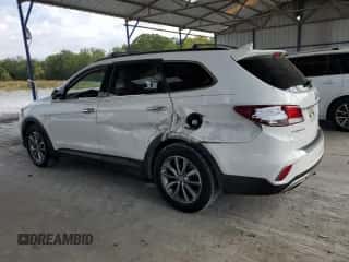 2017 Hyundai Santa Fe SE z VIN KM8SN4HF2HU230066, wystawiony jako Copart lot #85119065 z przebiegiem 133 172 mil mil oraz Szkoda całkowita • Salvage title. Historia ofert i sprzedaży dostępna na DreamBid. Obrazek 2.