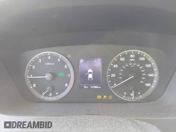 2017 Hyundai Sonata Sport with VIN 5NPE34AF9HH586395, listed as a IAAI auction lot 43531202 with 107,864 mi miles and . Bid and sale history available at DreamBid. Image 7.