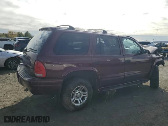 ✅ 2003 Dodge Durango SLT • VIN: 1D4HS48N83F547493 • Lot: 90807755. Wystawiony na Copart z przebiegiem Nie podano. Bezpłatny archiwum sprzedaży aukcyjnych z USA i szczegółowy raport historii pojazdu na DreamBid. Zdjęcie 3.