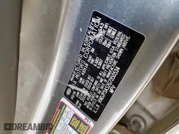 ✅ 2016 Kia Soul + • VIN: KNDJP3A52G7350534 • Лот: 91599005. Опубликован ранее на Copart с пробегом 143 323 миль. Бесплатный доступ к архиву аукционных продаж из США и подробный отчёт об истории автомобиля на DreamBid. Изображение 13.