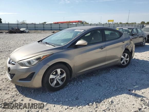 ✅ 2014 Hyundai Elantra SE • VIN: 5NPDH4AE7EH517818 • Lot: 82492855. Listed on Copart with 107,463 mi. Free auction sales archive from the USA and detailed vehicle history report at DreamBid. Image 1.