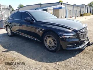 ✅ 2022 Genesis G80 2.5T • VIN: KMTGB4SC3NU092455 • Lot: 71103044. Wystawiony na Copart z przebiegiem 6 774 mil. Bezpłatny archiwum sprzedaży aukcyjnych z USA i szczegółowy raport historii pojazdu na DreamBid. Zdjęcie 4.