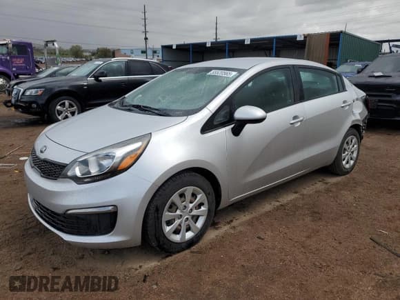 ✅ 2017 Kia Rio LX • VIN: KNADM4A30H6038601 • Lot: 55520565. Listed on Copart with 110,306 mi. Free auction sales archive from the USA and detailed vehicle history report at DreamBid. Image 1.
