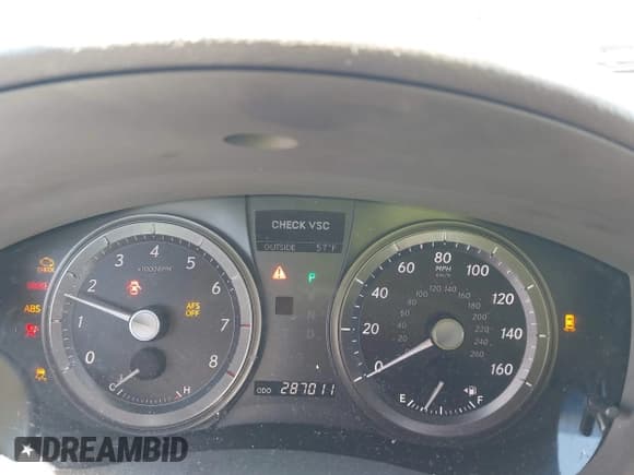 ✅ 2007 Lexus ES 330 • VIN: JTHBJ46G272096762 • Lot: 43539828. Listed on IAAI with 287,011 mi. Free auction sales archive from the USA and detailed vehicle history report at DreamBid. Image 7.