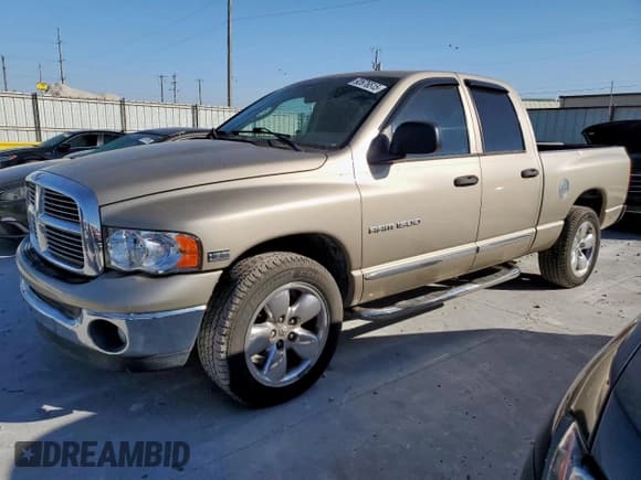✅ 2004 Dodge 1500 SLT • VIN: 1D7HA18D44S604468 • Lot: 92676515. Listed on Copart with 227,014 mi. Free auction sales archive from the USA and detailed vehicle history report at DreamBid. Image 1.