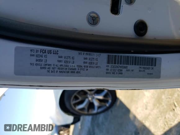 ✅ 2017 Dodge Challenger SXT • VIN: 2C3CDZAG7HH558683 • Lot: 36436673. Wystawiony na Copart z przebiegiem 130 623 mil. Bezpłatny archiwum sprzedaży aukcyjnych z USA i szczegółowy raport historii pojazdu na DreamBid. Zdjęcie 12.