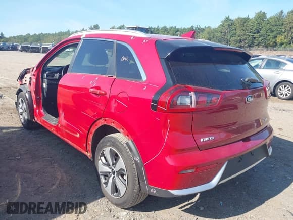 ✅ 2018 Kia Niro LX • VIN: KNDCB3LC0J5118780 • Lot: 43191272. Listed on IAAI with 102,856 mi. Free auction sales archive from the USA and detailed vehicle history report at DreamBid. Image 3.