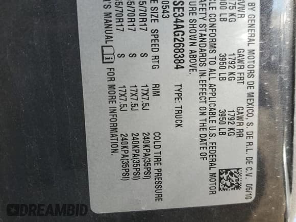 ✅ 2010 Chevrolet Silverado 1500 LT • VIN: 3GCRKSE34AG268384 • Lot: 71318104. Listed on Copart with 315,200 mi. Free auction sales archive from the USA and detailed vehicle history report at DreamBid. Image 12.