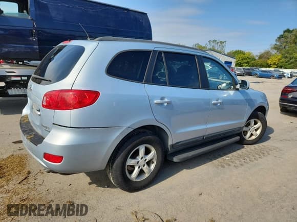 ✅ 2008 Hyundai Santa Fe GLS • VIN: 5NMSG73D18H163764 • Lot: 83773965. Listed on Copart with 77,299 mi. Free auction sales archive from the USA and detailed vehicle history report at DreamBid. Image 3.