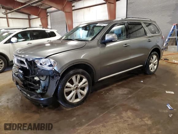 ✅ 2012 Dodge Durango Crew • VIN: 1C4SDJDT4CC186989 • Лот: 85662215. Опубликован ранее на Copart с пробегом 168 682 миль. Бесплатный доступ к архиву аукционных продаж из США и подробный отчёт об истории автомобиля на DreamBid. Изображение 1.