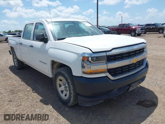✅ 2018 Chevrolet Silverado 1500 Work Truck • VIN: 3GCPCNEC8JG361592 • Лот: 42979664. Опубликован ранее на IAAI с пробегом 125 963 миль. Бесплатный доступ к архиву аукционных продаж из США и подробный отчёт об истории автомобиля на DreamBid. Изображение 1.